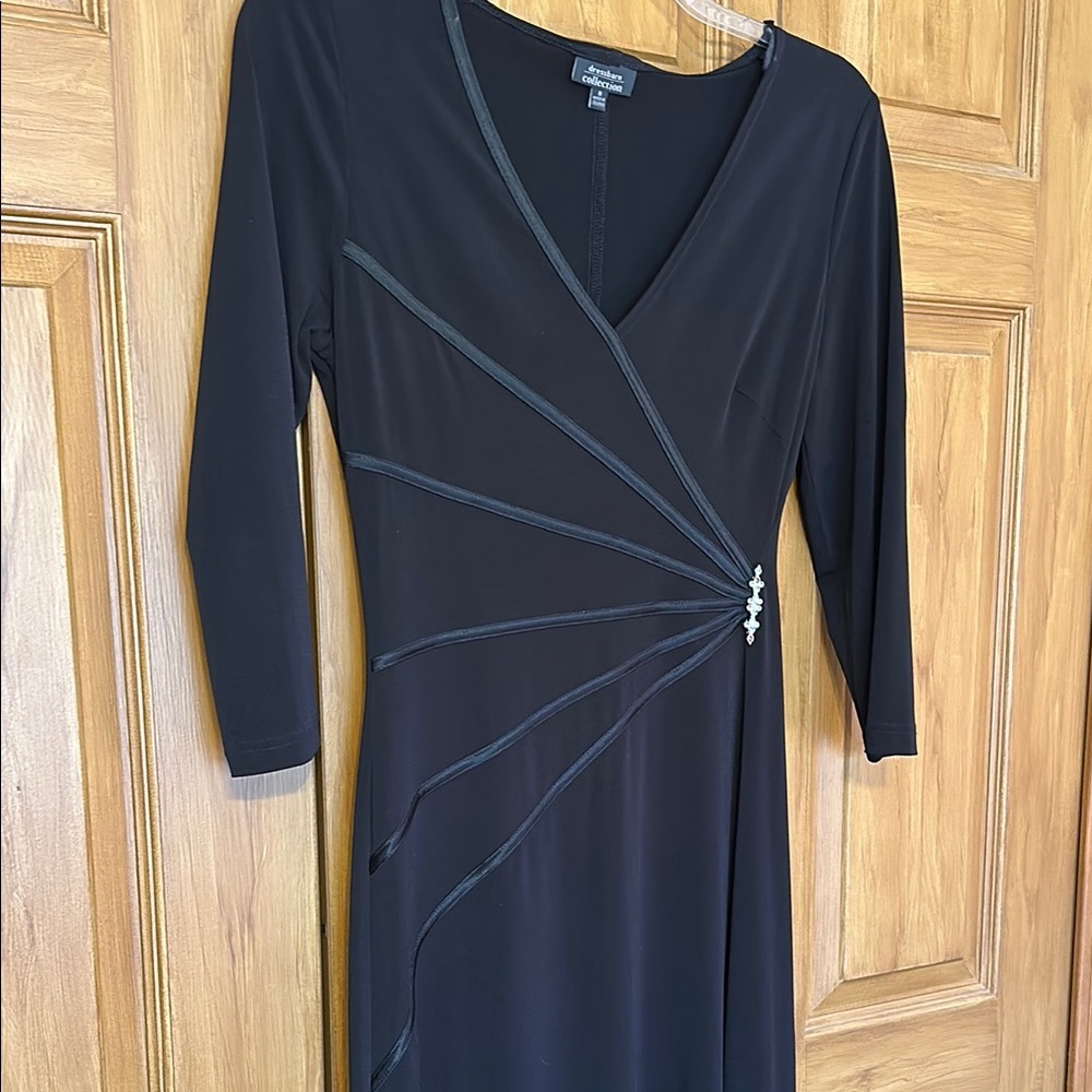 Elegant Black Dress with Embellishments